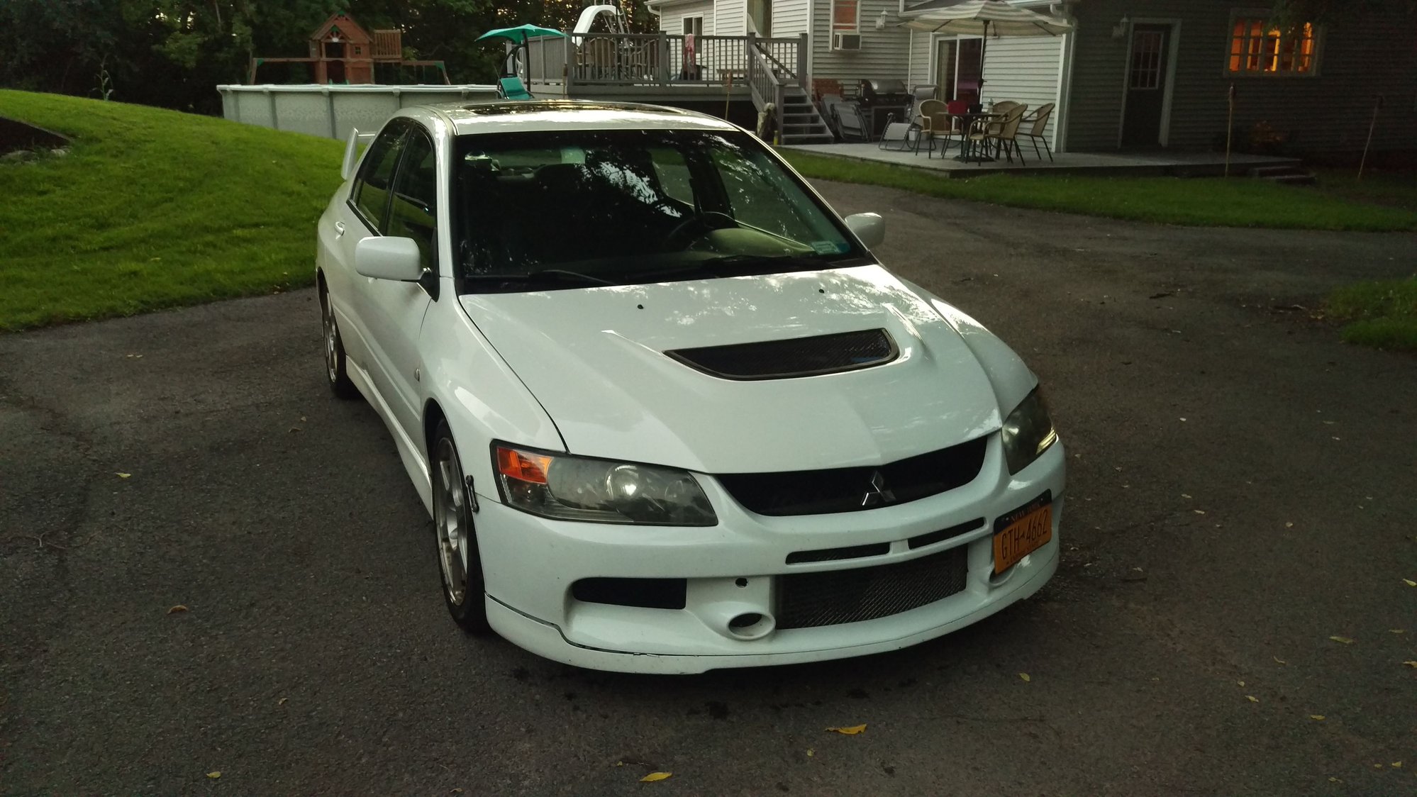 2003 Mitsubishi Lancer Evolution - 2003 evo 8 ww - Used - VIN ja3ah86f13u089984 - 151,000 Miles - 4 cyl - AWD - Manual - Sedan - White - Clifton Springs, NY 14432, United States
