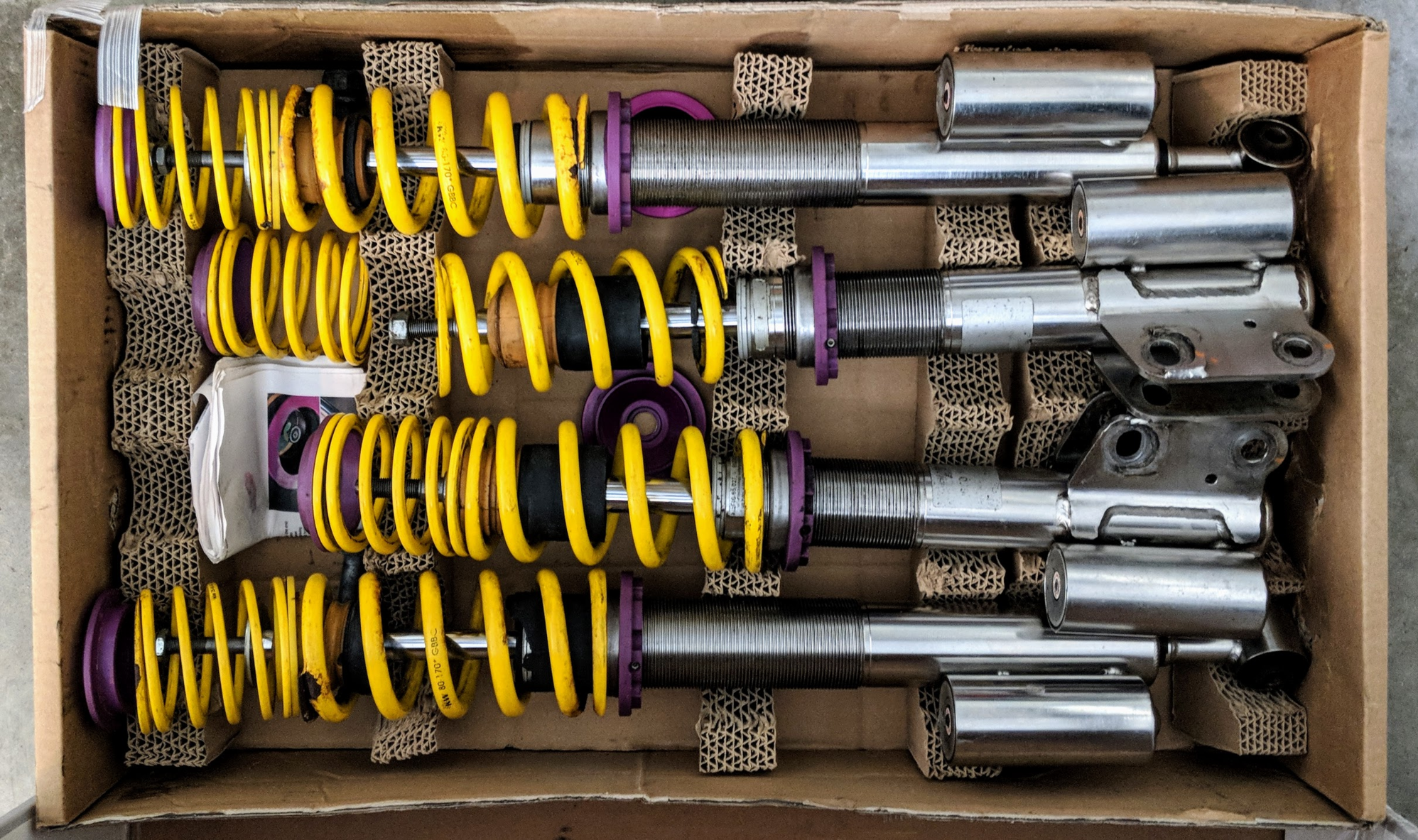 Steering/Suspension - KW V3 refreshed 0 miles - Used - 2008 to 2016 Mitsubishi Lancer Evolution - Butler, NJ 07405, United States