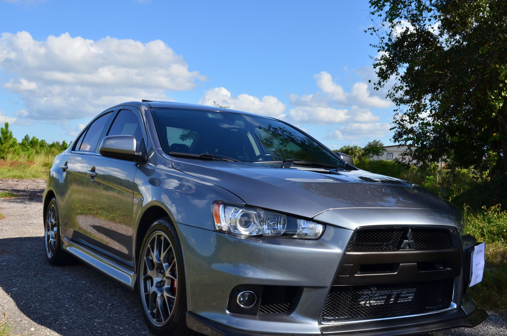 2012 Mitsubishi Lancer Evolution - The saddest day of my life - Used - VIN JA32W5FV9CU015227 - 77,000 Miles - 4 cyl - AWD - Automatic - Sedan - Gray - Orlando, FL 32832, United States