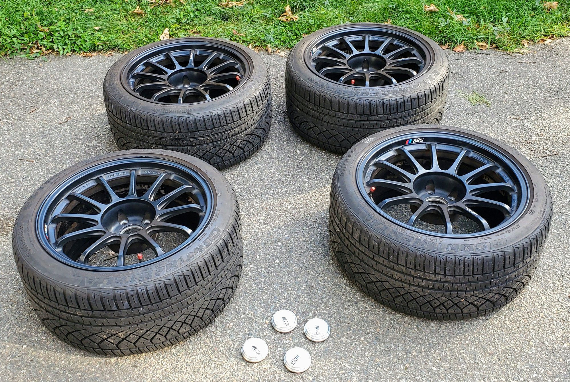 Wheels and Tires/Axles - (FS: Boston) SSR Type F Wheels 18x10.5 +25 with Continental DWS 275 35 18 - Used - Boston, MA 02451, United States