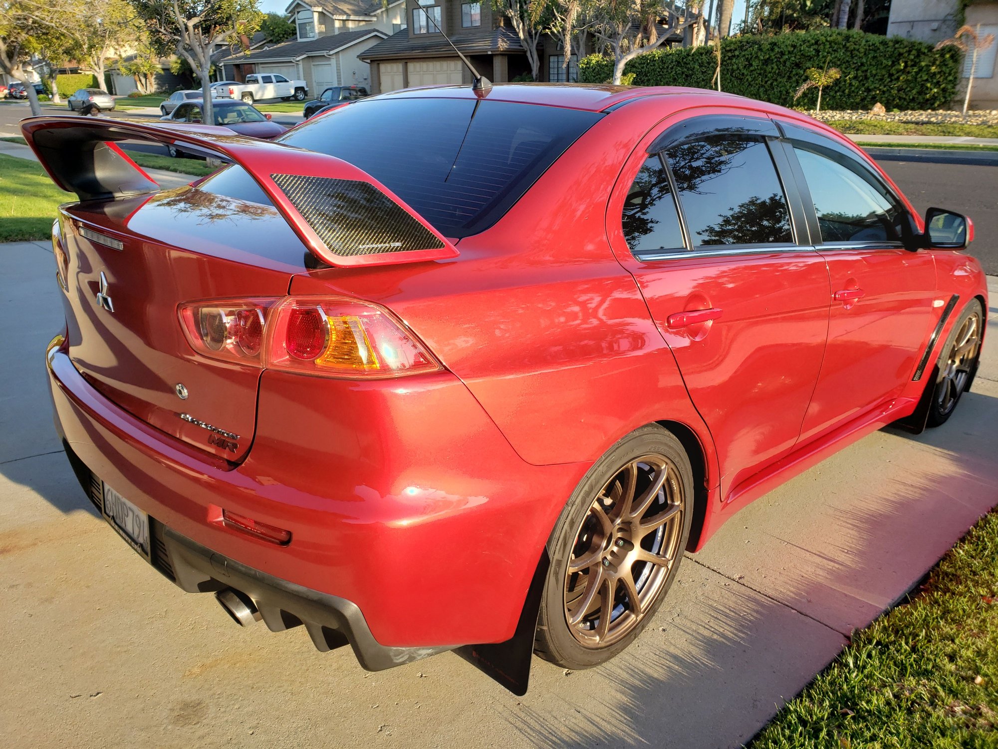 2008 Mitsubishi Lancer Evolution - 2008 Evolution X MR - Used - VIN JA3AW56V78U050786 - 49,400 Miles - 4 cyl - AWD - Red - Oxnard, CA 93030, United States