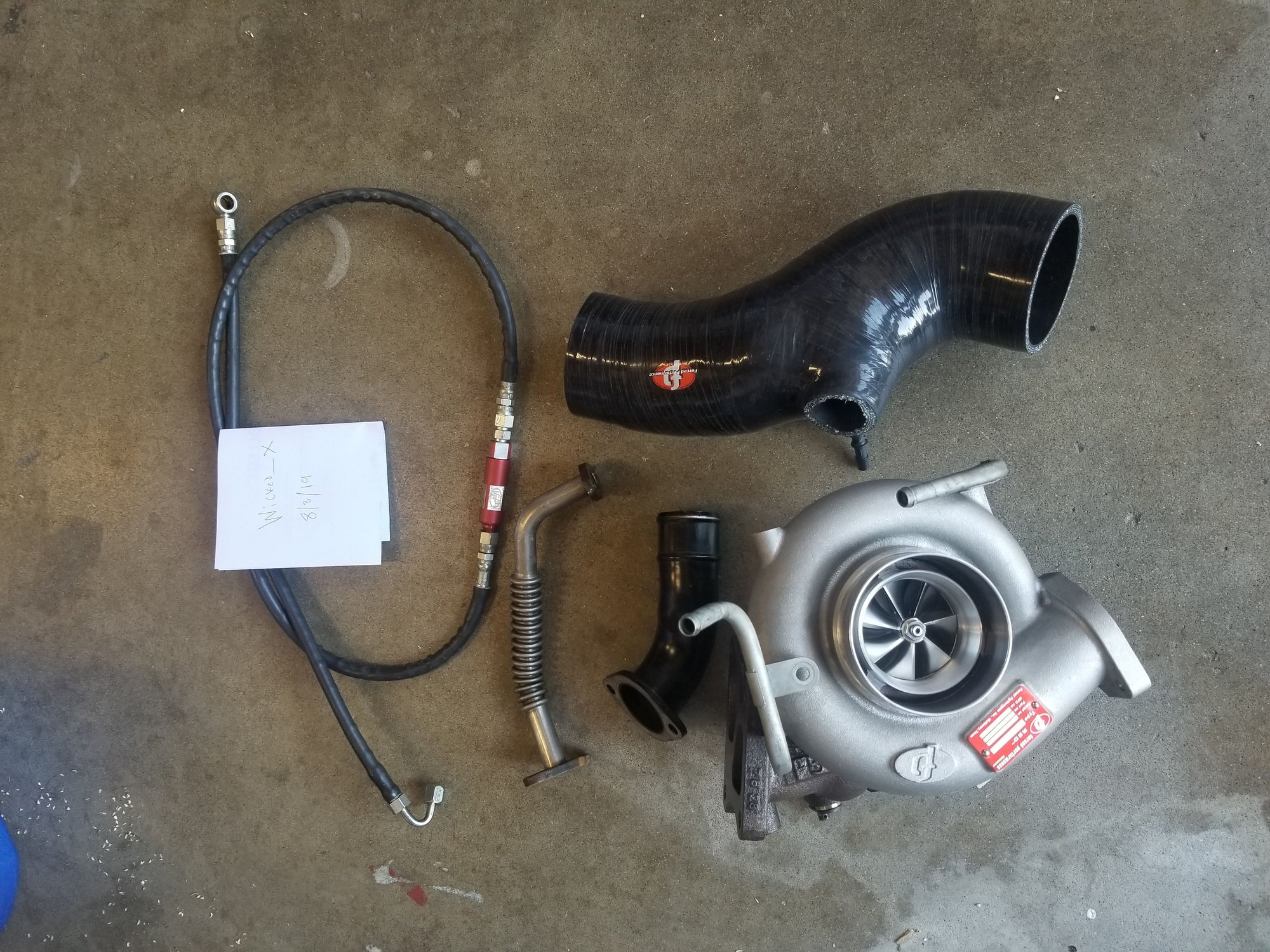 Engine - Power Adders - MHI HTZ Red Kit (under 3k miles) - Used - 2003 to 2006 Mitsubishi Lancer Evolution - Citrus Hts, CA 95621, United States