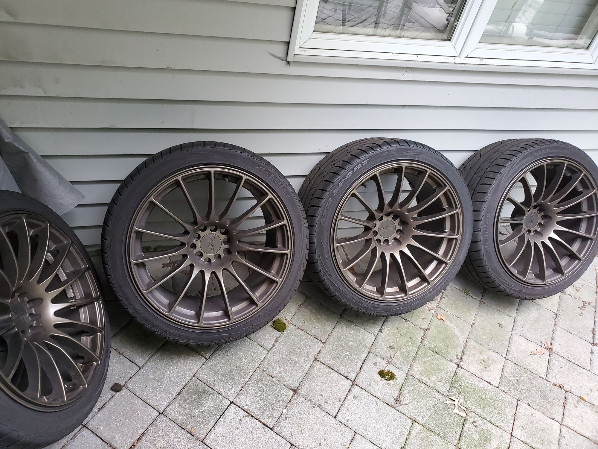 Wheels and Tires/Axles - Xxr 18x9.75 wheels +19 offset with tires $850 - Used - 2008 to 2015 Mitsubishi Lancer Evolution - Port Jefferson, NY 11777, United States