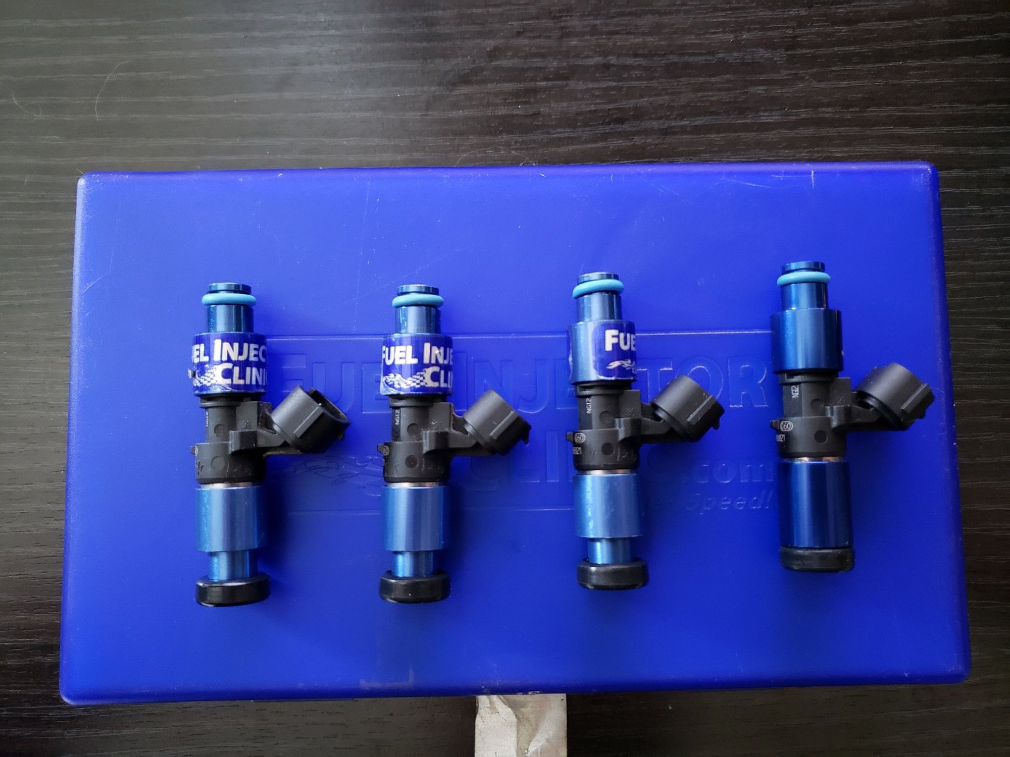 Engine - Intake/Fuel - FIC 2150cc Fuel Injectors and New Plug-n-Play Adapter Harnesses - Used - 2003 to 2006 Mitsubishi Lancer Evolution - San Diego, CA 92131, United States