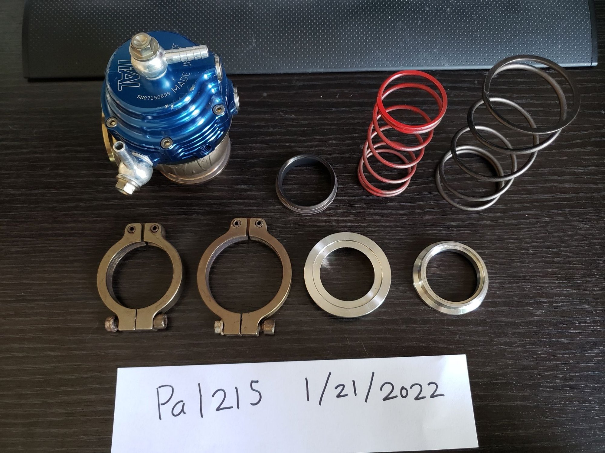 Engine - Power Adders - Tial MV-S Wastegate, V-band fittings, springs, and hardware included - Used - All Years Mitsubishi Lancer Evolution - San Diego, CA 92123, United States