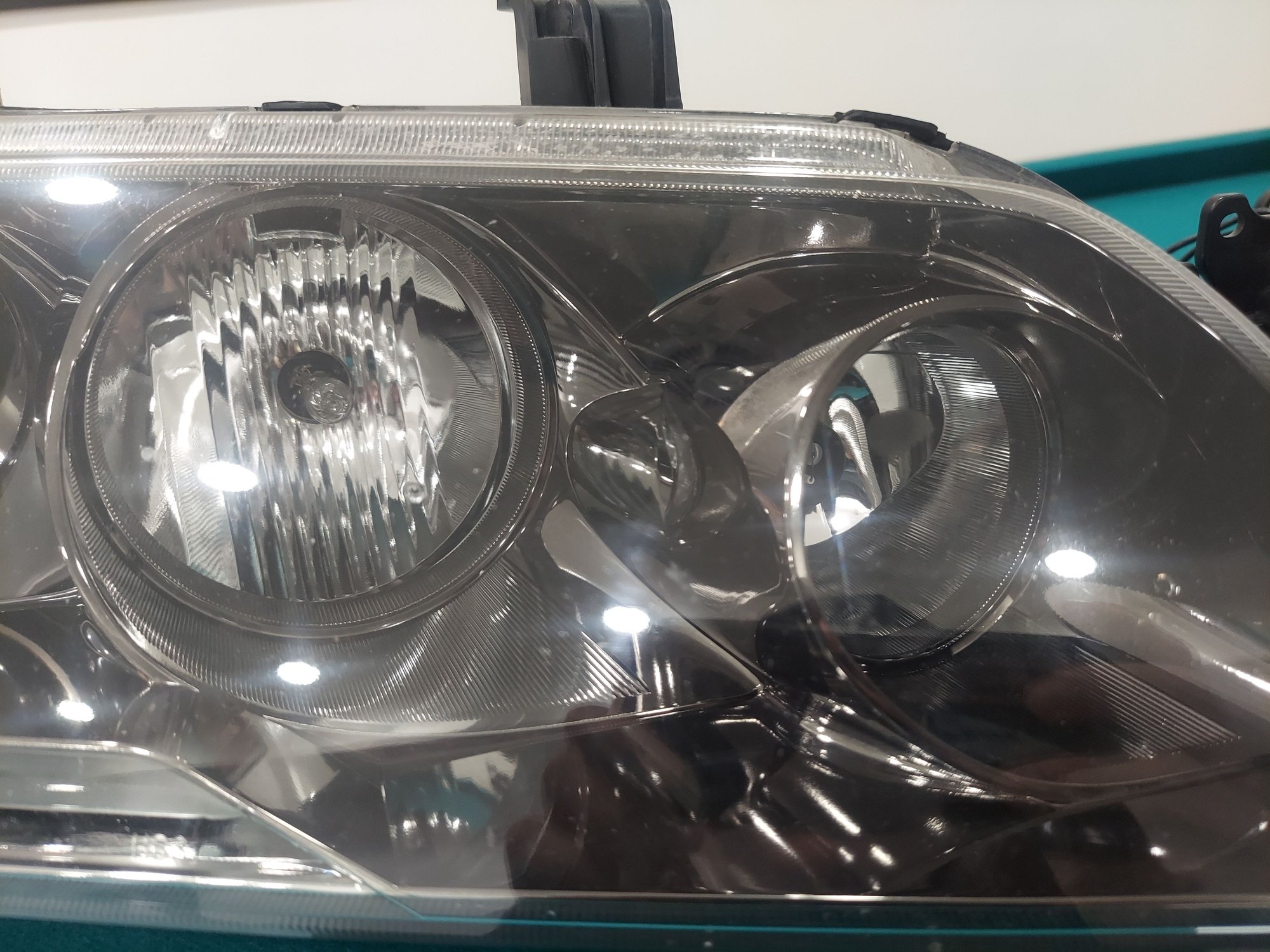 Lights - Mint condition discontinued Evo 9 USDM HID smoked headlights lights w/ 20K miles - Used - 2002 to 2007 Mitsubishi Lancer Evolution - South Chicago Suburbs, IL 60475, United States