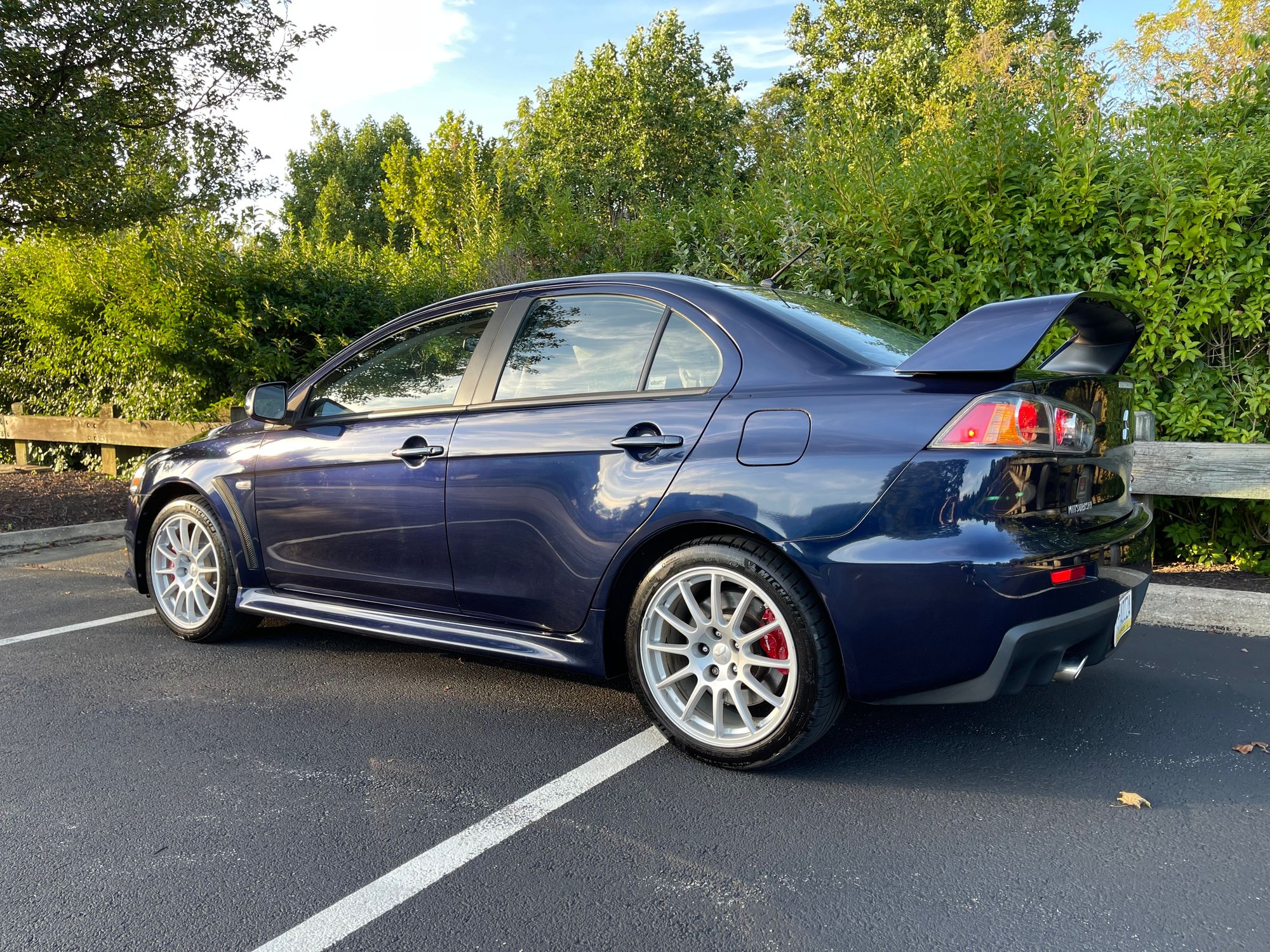 2014 Mitsubishi Lancer Evolution - Never-modded 2013 Mitsubishi Lancer Evolution X GSR - Used - VIN JA32W8FV9DU005347 - 25,130 Miles - 4 cyl - AWD - Manual - Sedan - Blue - Wayne, PA 19087, United States