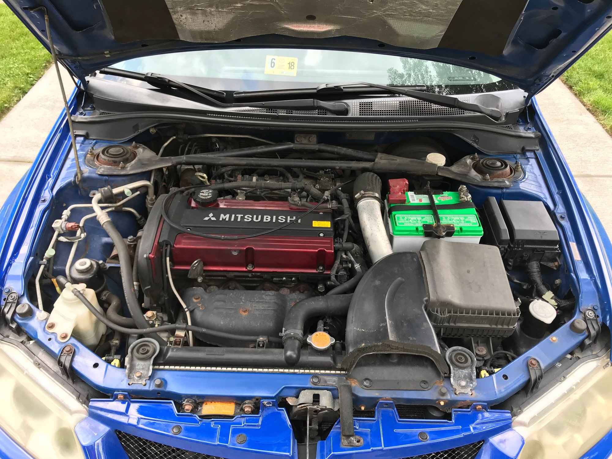 2003 Mitsubishi Lancer Evolution - For Sale: 2003 Mitsubishi Lancer Evolution, Original Owner - Used - VIN JA3AH86F73U098611 - 112,600 Miles - 4 cyl - AWD - Manual - Sedan - Blue - Springfield, VA 22151, United States