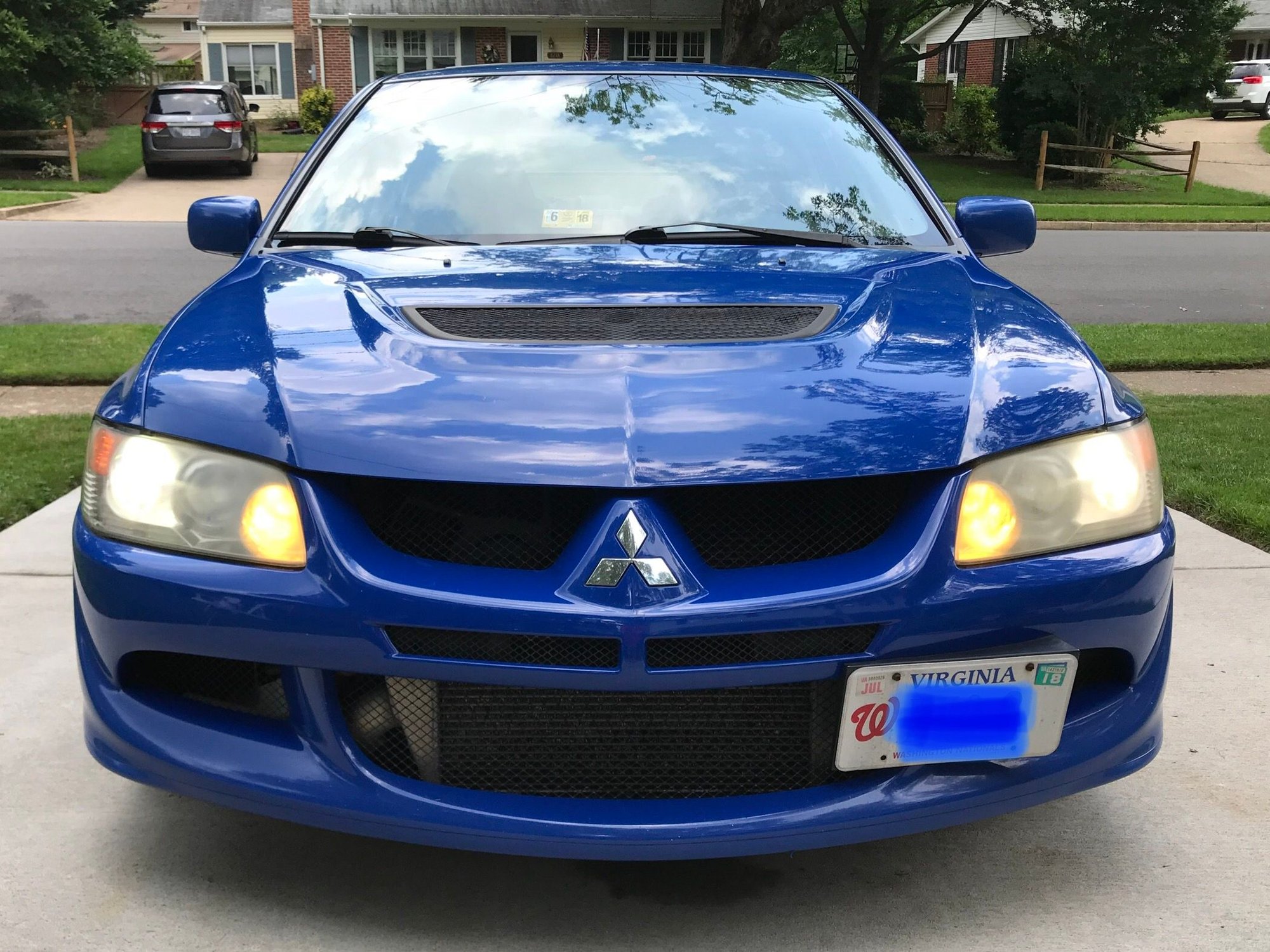 2003 Mitsubishi Lancer Evolution - For Sale: 2003 Mitsubishi Lancer Evolution, Original Owner - Used - VIN JA3AH86F73U098611 - 112,600 Miles - 4 cyl - AWD - Manual - Sedan - Blue - Springfield, VA 22151, United States