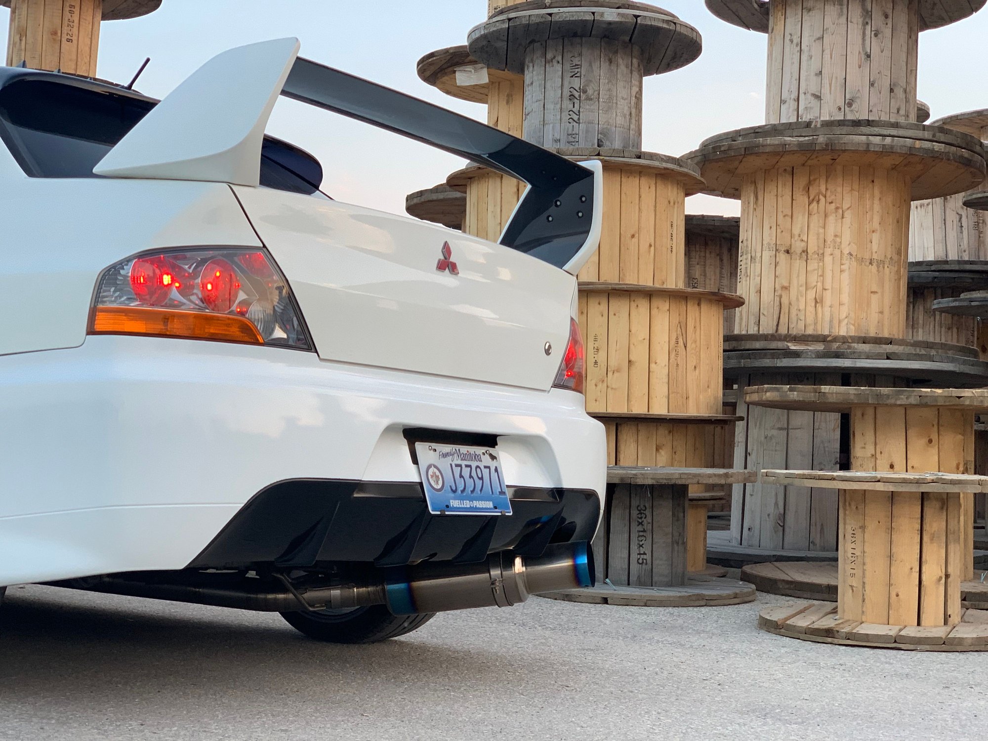 2003 Mitsubishi Lancer Evolution - EVO 8/9 Tomei Titanium catback exhaust. Less than 500km, close to new condition - Used - VIN CT9A09167 - Winnipeg, MB R2V0J5, Canada