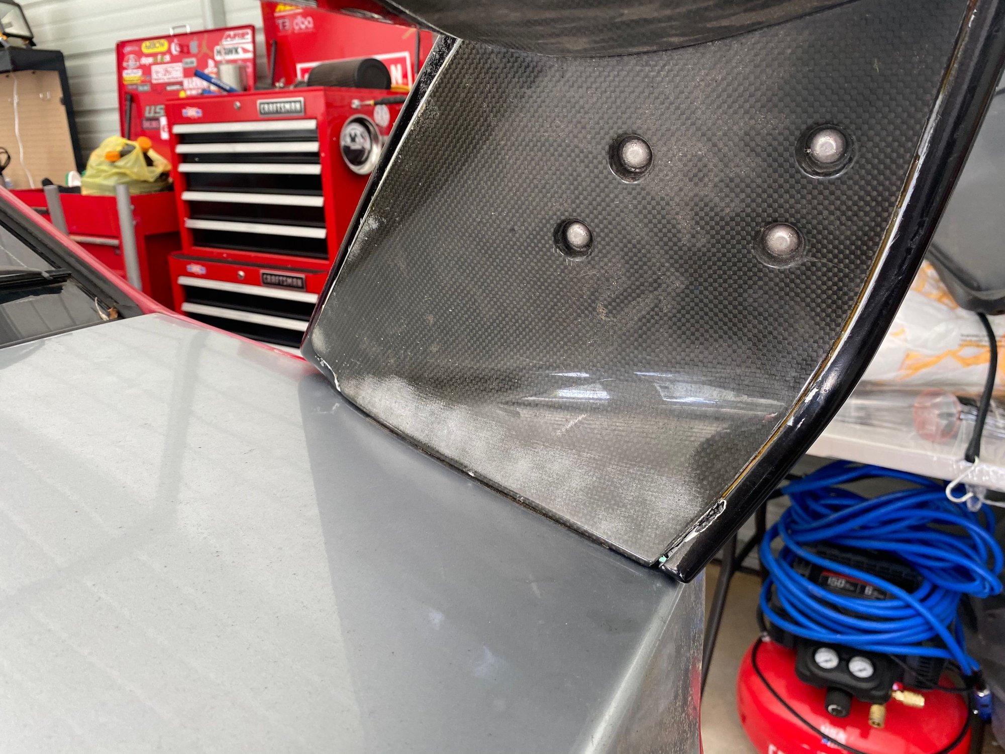 Exterior Body Parts - Evo 8 Spoiler - Used - 2003 to 2005 Mitsubishi Lancer Evolution - Knoxville, TN TN, United States