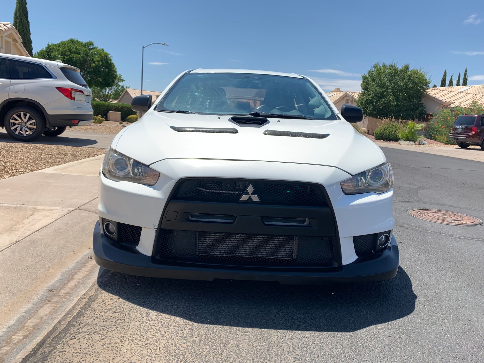 2013 Mitsubishi Lancer Evolution - 2013 evolution gsr - Used - VIN JA32W8FV9D012928 - 75,200 Miles - 4 cyl - AWD - Manual - Sedan - White - Glendale, AZ 85310, United States