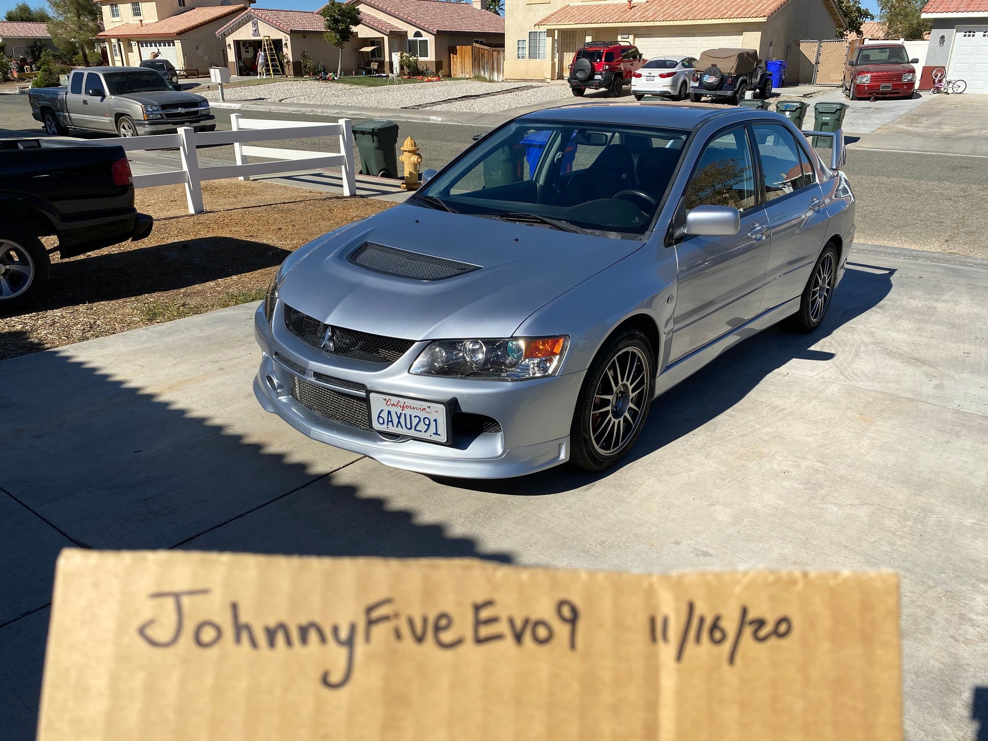 2006 Mitsubishi Lancer Evolution - 2006 Lancer Evolution 9 SE - Used - VIN JA3AH86C66U063214 - 78,000 Miles - 4 cyl - AWD - Manual - Sedan - Silver - Hesperia, CA 92345, United States