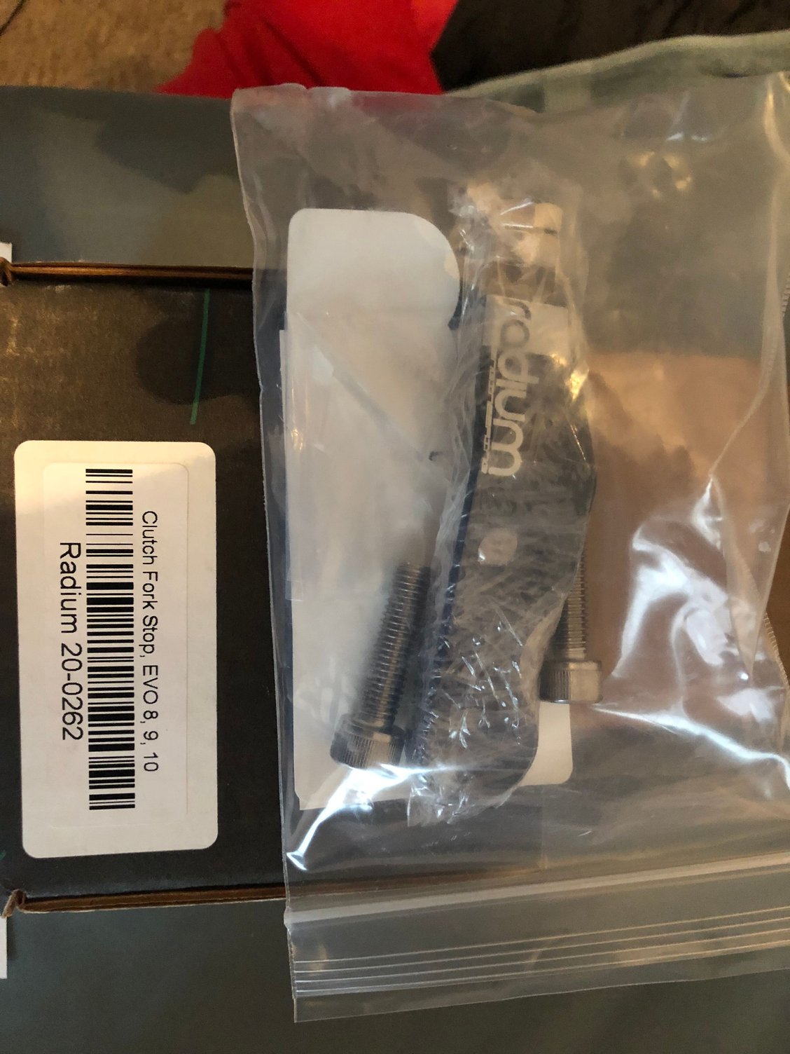 Drivetrain - Radium Engineering Clutch Fork Stop - New - 2003 to 2015 Mitsubishi Lancer Evolution - Tallahassee, FL 32303, United States