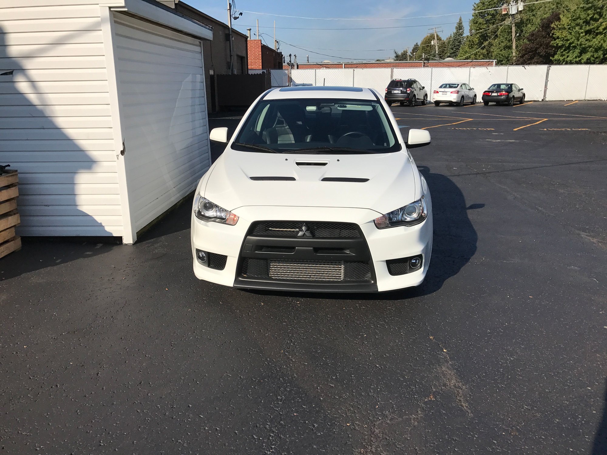 2011 Mitsubishi Lancer Evolution - Ams evo x - Used - VIN JA32W8FV8BV037851 - 4 cyl - AWD - Manual - Sedan - White - Schaumburg, IL 60193, United States