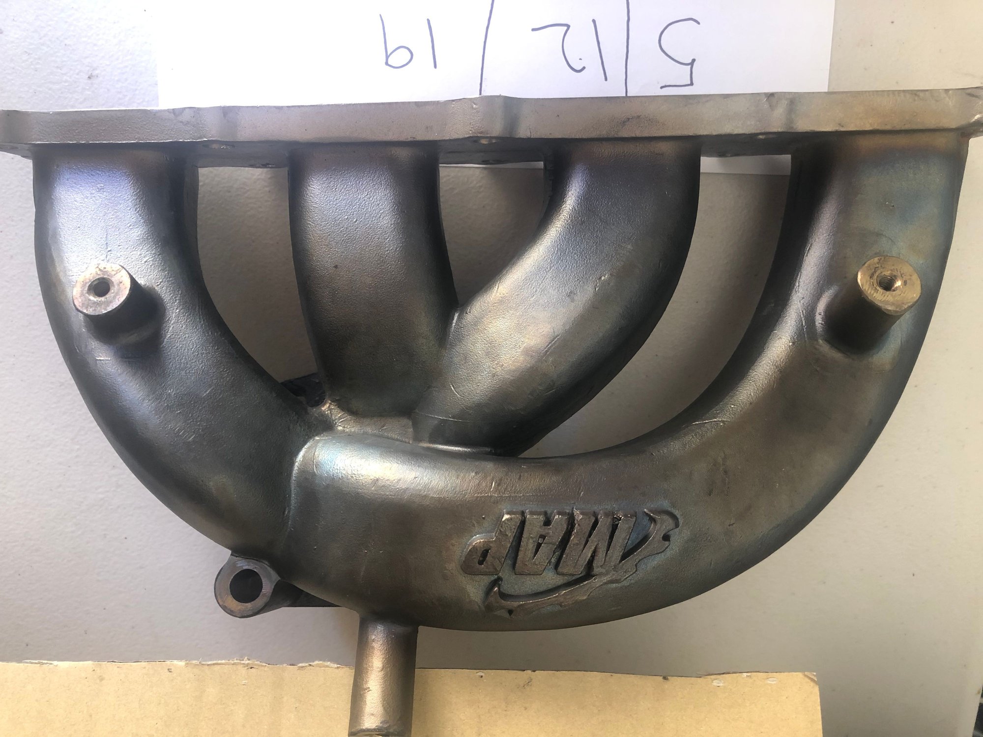 Engine - Exhaust - MAP Investment Cast Manifold - Used - 2008 to 2017 Mitsubishi Lancer Evolution - Rancho Cucamonga, CA 91730, United States