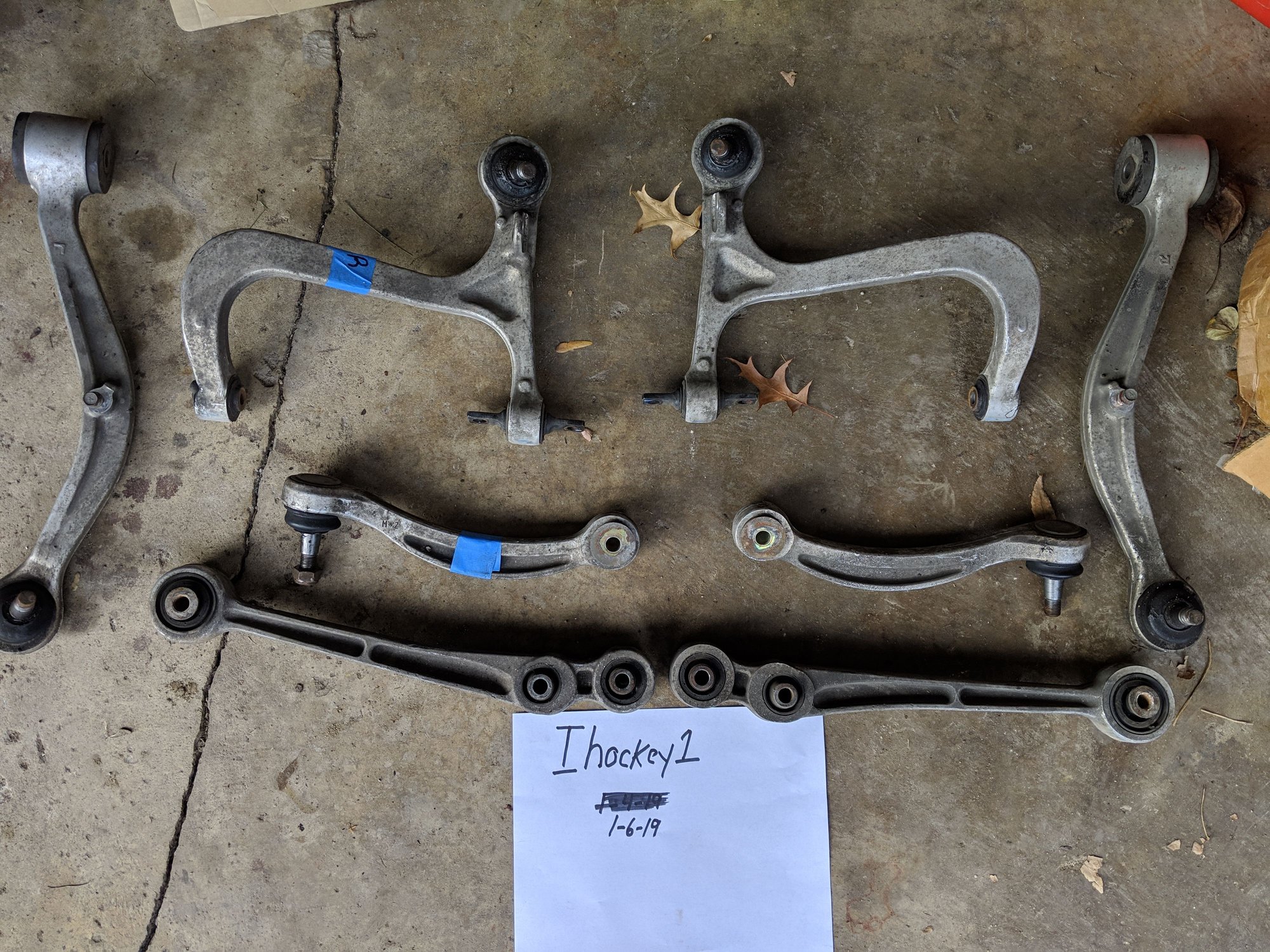 Steering/Suspension - Evo 8/9 Rear Suspension arms and hubs - Used - Columbus, OH 43212, United States