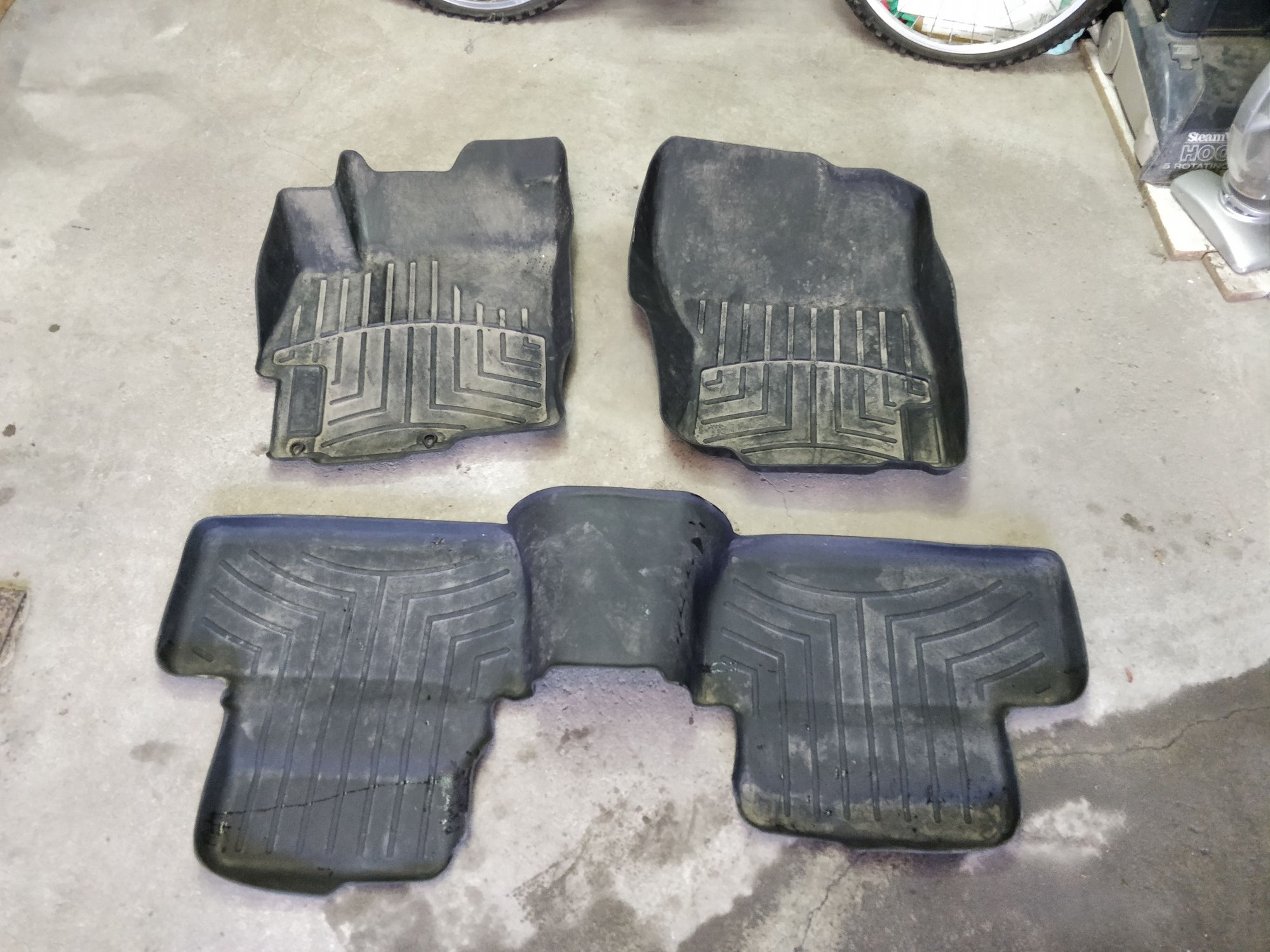 Interior/Upholstery - WeatherTech Floor mat (Front and Back) - Used - 2010 to 2020 Mitsubishi Lancer - Montreal, QC H8N0C8, Canada