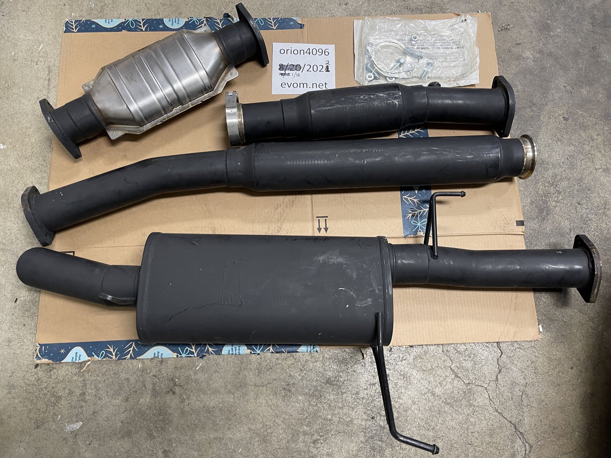 Engine - Exhaust - FS: New RRE Stealth Catback Exhaust - New - 2003 to 2006 Mitsubishi Lancer Evolution - Sunnyvale, CA 94087, United States