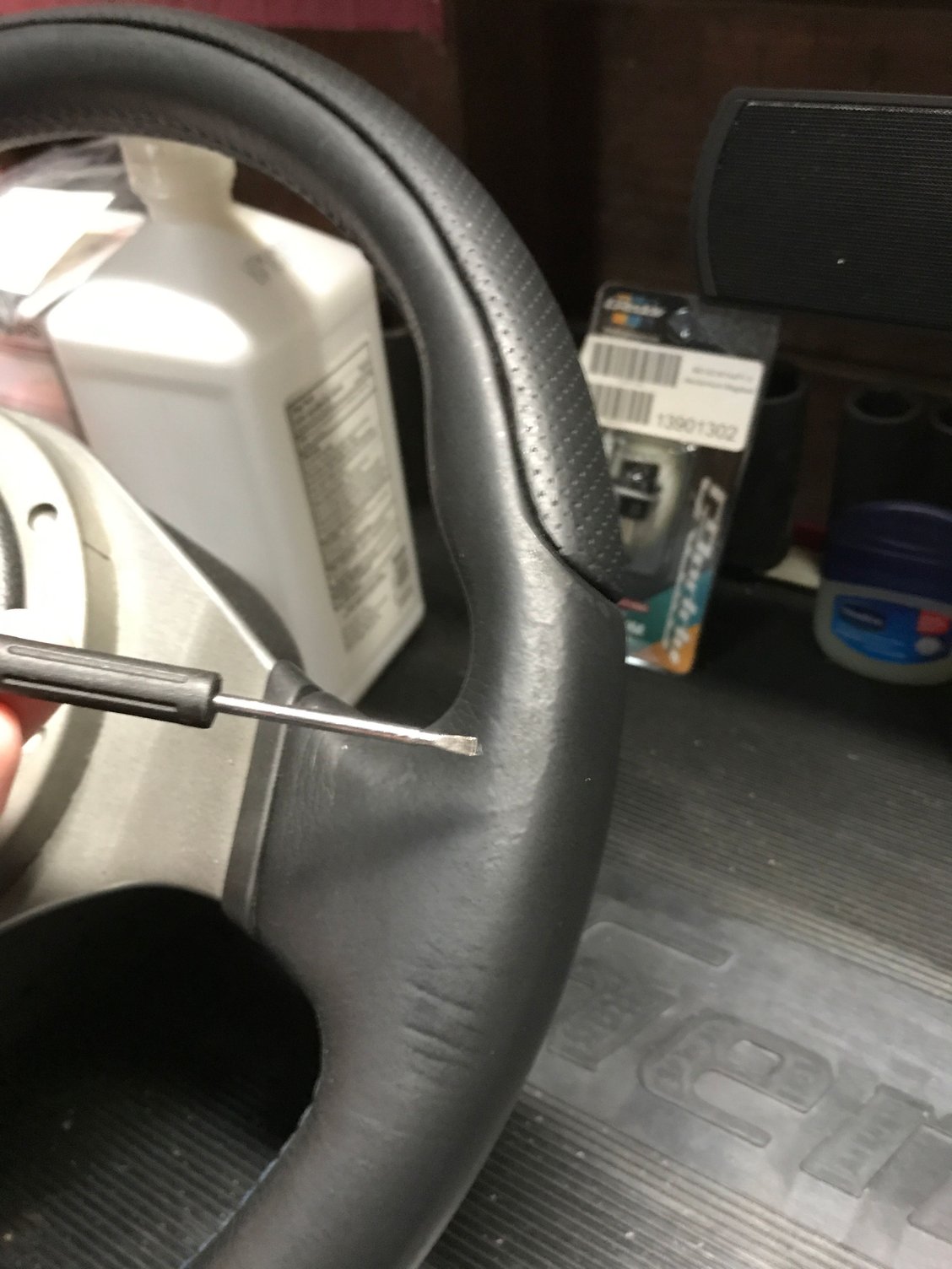 Interior/Upholstery - JDM Evo 7 steering wheel - Used - 2003 to 2006 Mitsubishi Lancer Evolution - Spotswood, NJ 08884, United States