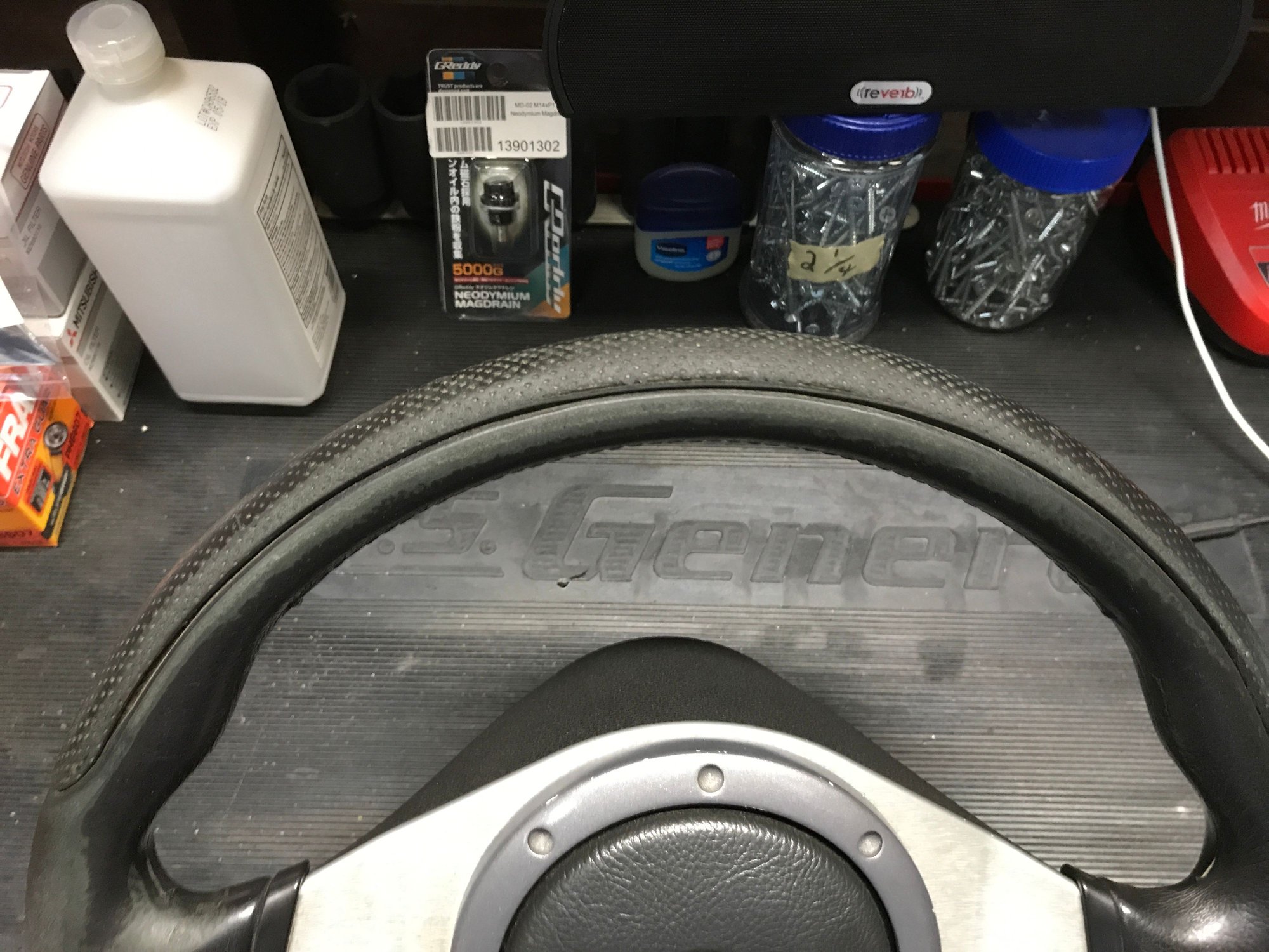 Interior/Upholstery - JDM Evo 7 steering wheel - Used - 2003 to 2006 Mitsubishi Lancer Evolution - Spotswood, NJ 08884, United States