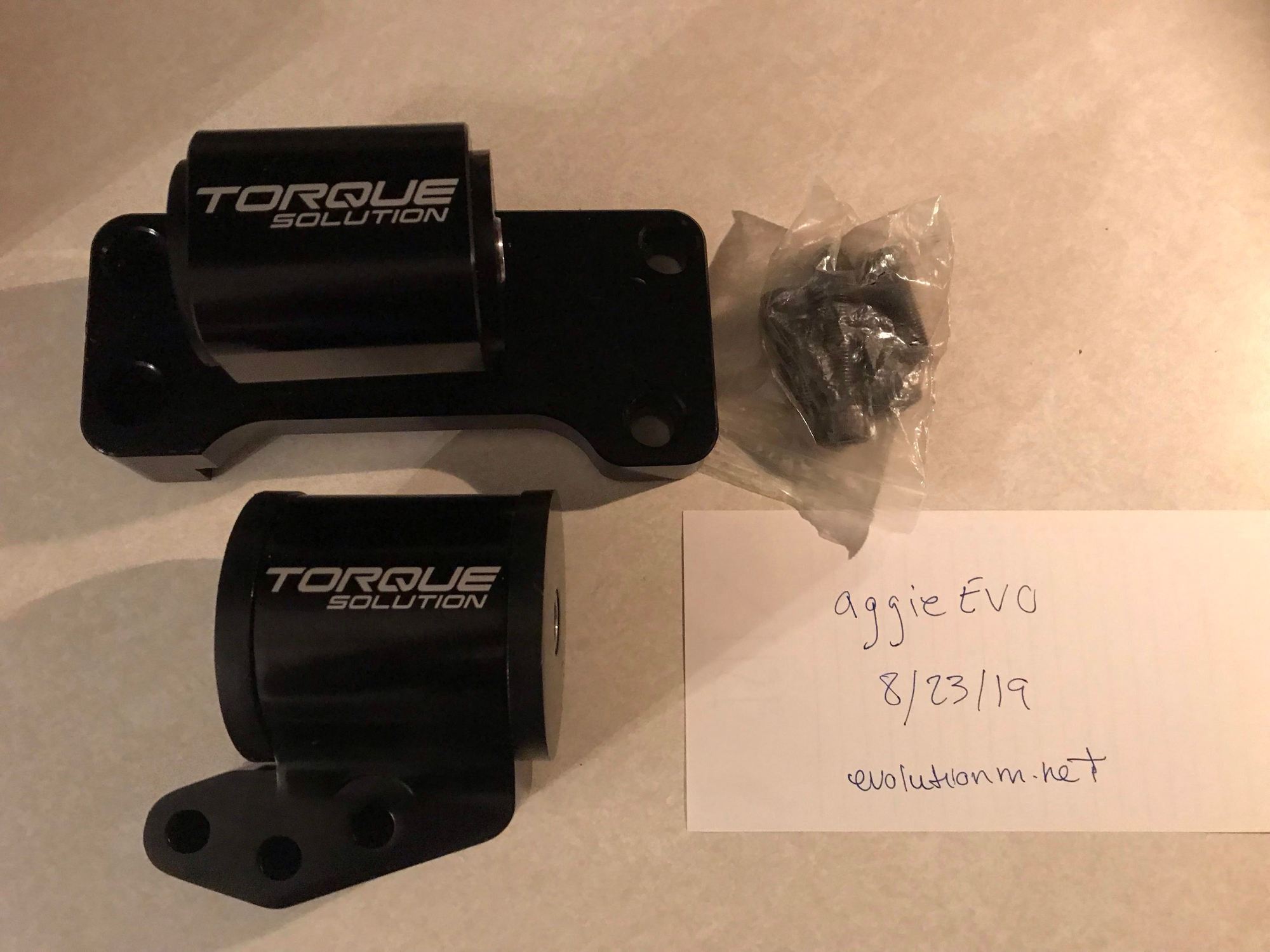 Drivetrain - Torque Solution Motor Mounts 8/9 - New - Rockwall, TX 75087, United States