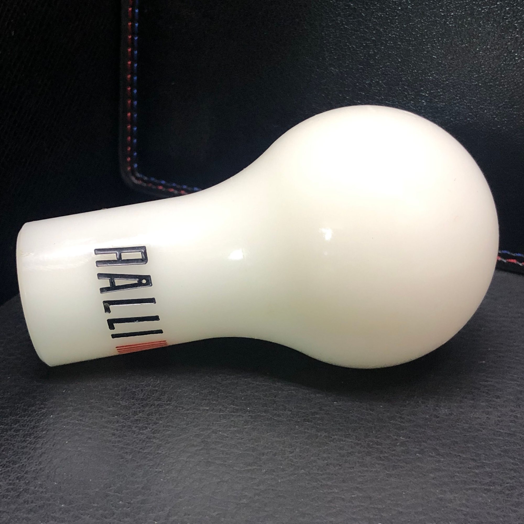 Interior/Upholstery - Authentic Ralliart Duracon Shift Knob - Used - Tokyo, Japan