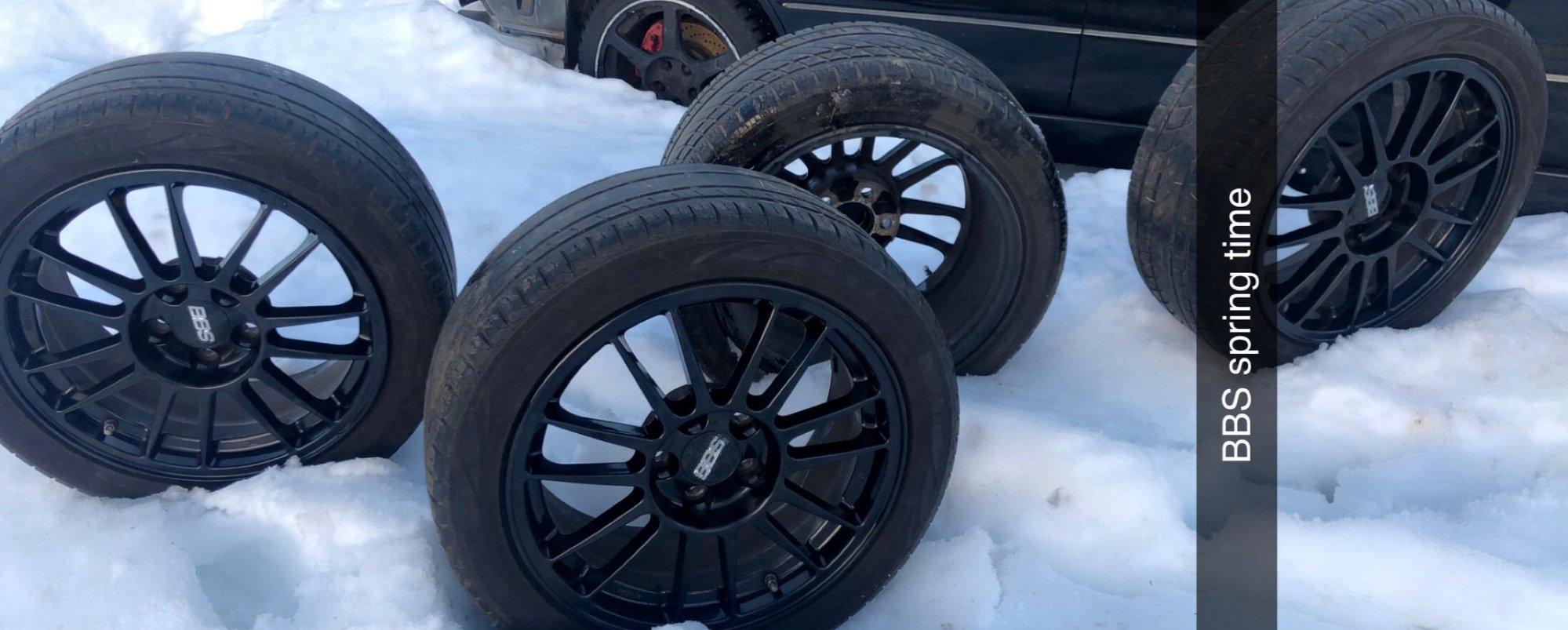 Wheels and Tires/Axles - Bbs evo 9 black oem wheels - Used - 0  All Models - Hood River, OR 97031, United States