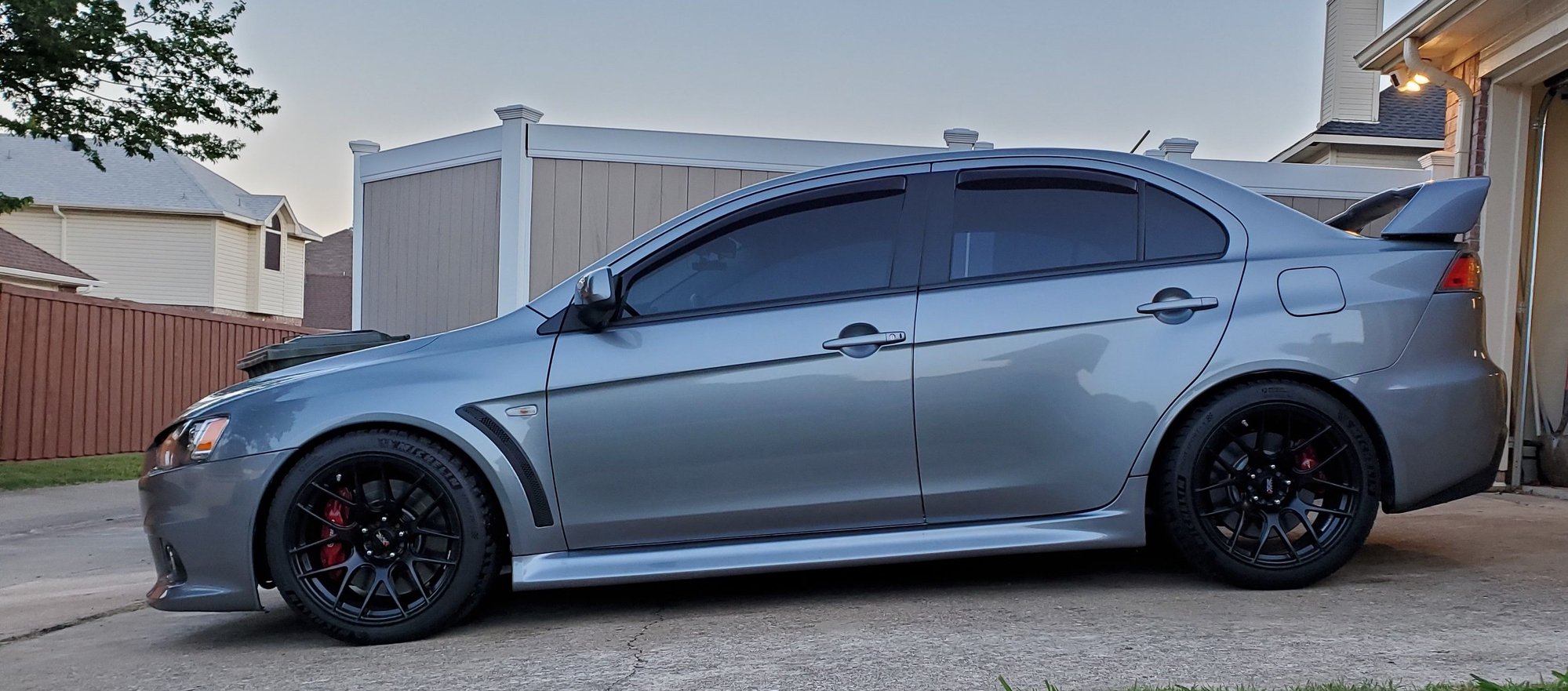 2014 Mitsubishi Lancer Evolution - 2014 Evolution X GSR - Used - VIN JA32W8FV6EU008126 - 50,948 Miles - 4 cyl - AWD - Manual - Sedan - Gray - Carrollton, TX 75006, United States