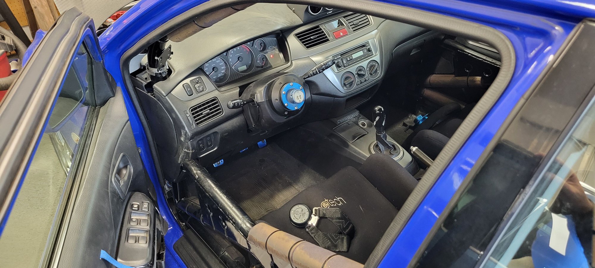 2003 Mitsubishi Lancer Evolution - Track prepped '03 Evo 8 For Sale - Used - VIN JA3AH86F93U124075 - 86,900 Miles - 4 cyl - AWD - Manual - Sedan - Blue - Slingerlands, NY 12159, United States