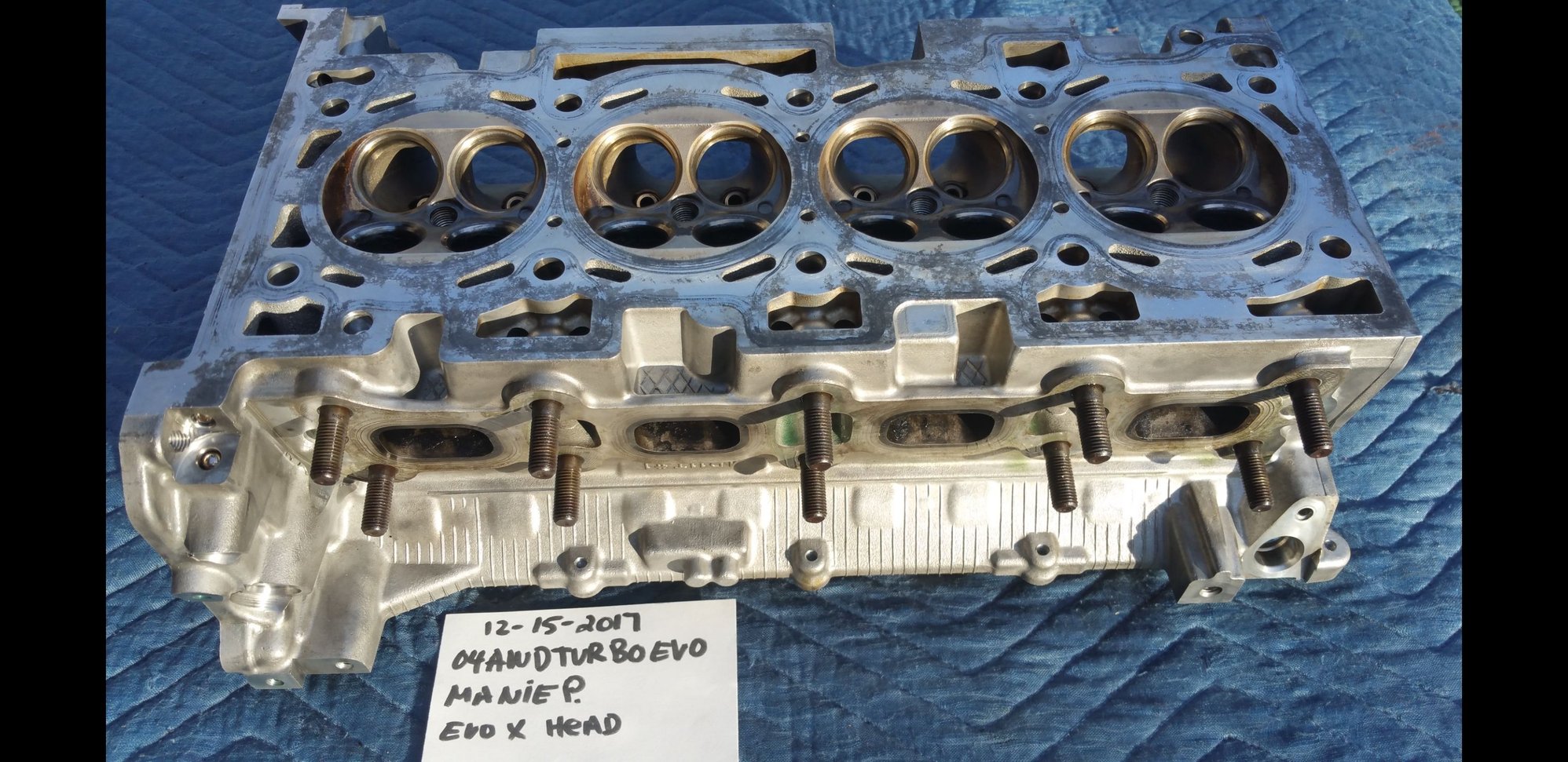 Engine - Internals - Evo X Head - Used - 2008 to 2015 Mitsubishi Lancer Evolution - Orlando, FL 32839, United States