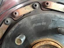 AP racing slotted discs