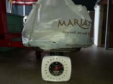 Just under 4lbs