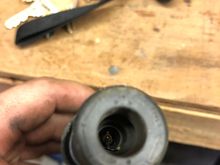 Plug boot fell apart