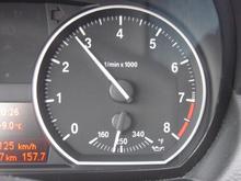 BMW factory oil temp gauge