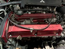 Underneath coil cover