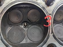Cylinder 3 - Exhaust Valve damage