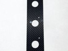 Evo 8 real carbon fiber mounting plate.