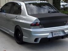 WINGLESS!! With carbon fiber trunk