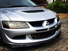 Front lip fitted