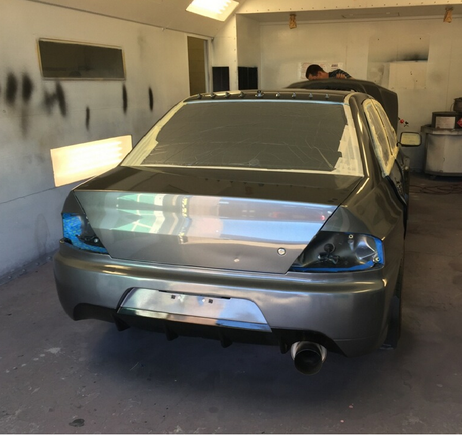 Getting ready to dip the evo