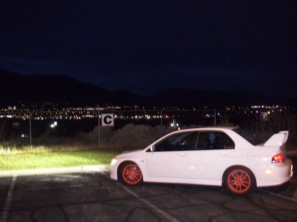 Looking over O town