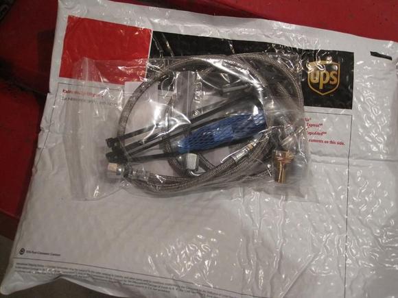 FP oil filter housing line kit