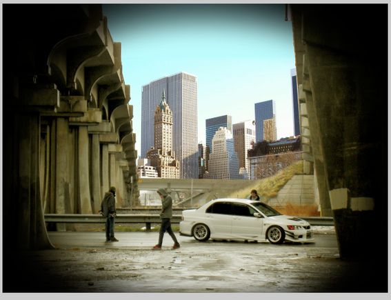 Cars in NY for the Photo Shoot :D lol JK Photo Shop again lol.