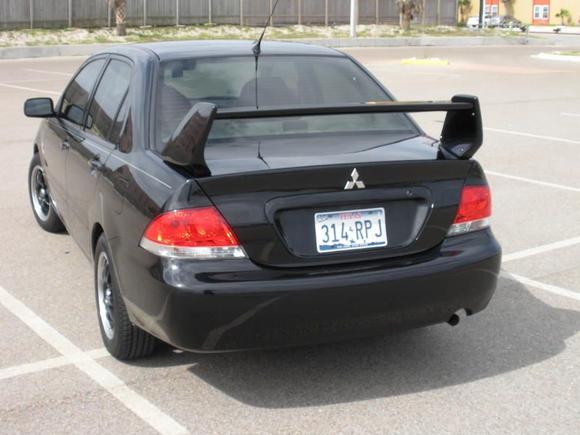 Just De-Badged and New Spolier