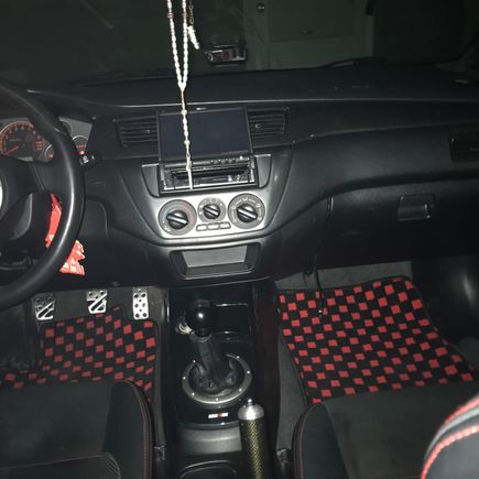 Interior Shot of panel installed in my car.