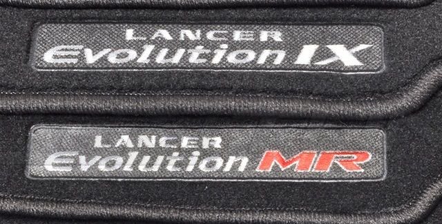 Accessories - WTB Lancer Evolution IX MR floor mats (set) in perfect condition - New - 2005 to 2006 Mitsubishi Lancer Evolution - Poznan, Poland