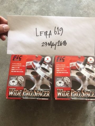 Wheels and Tires/Axles - FIC Wheels Spacers for sale - New - 2003 to 2015 Mitsubishi Lancer Evolution - San Diego, CA 92, United States