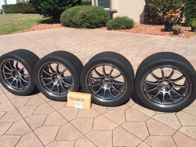 Wheels and Tires/Axles - WORK EVOLUTION 18x9.5 ET +15 wheels (TIRES NOT INCLUDED) - Used - 2003 to 2015 Mitsubishi Lancer Evolution - Inverness, FL 34453, United States