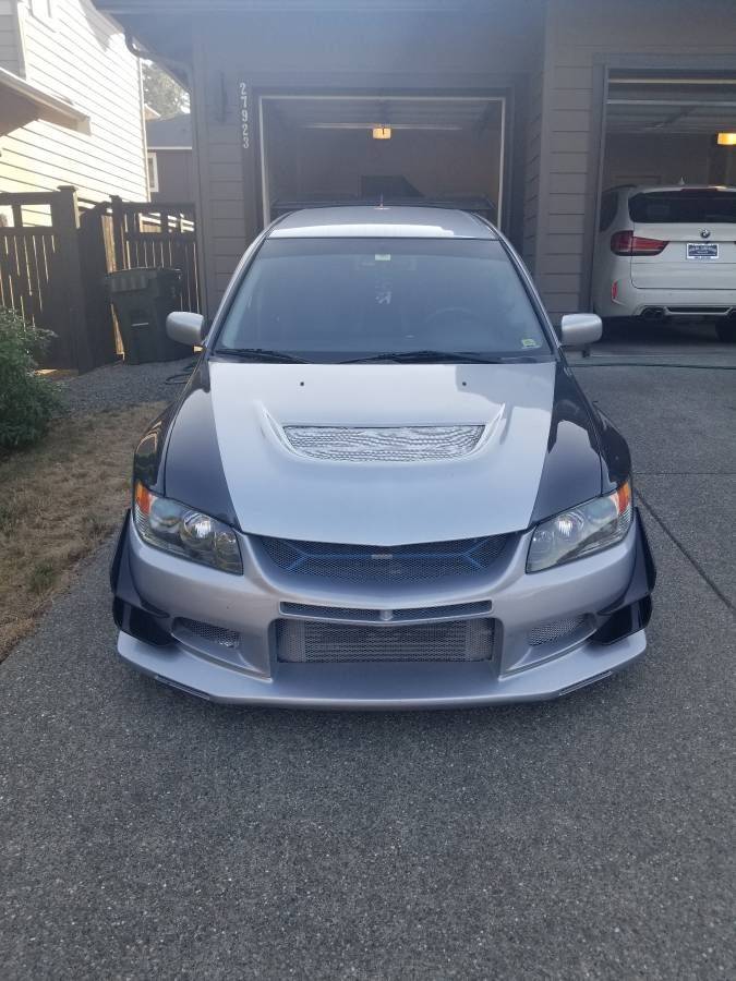 2006 Mitsubishi Lancer Evolution - Lancer Evolution 9 SE Voltex Widebody - Used - VIN JA3AH86C76U065425 - 54,000 Miles - Silver - Seattle, WA 98109, United States